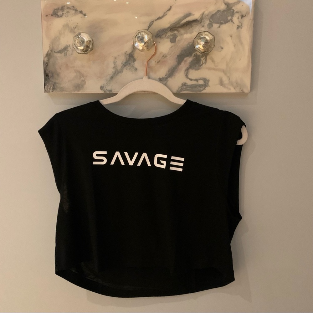 Savage Barbell Crop Top